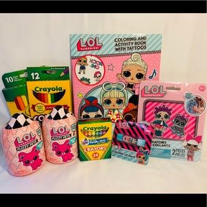 lol Surprise Fuzzy Pet Crayola Stocking Stuffer